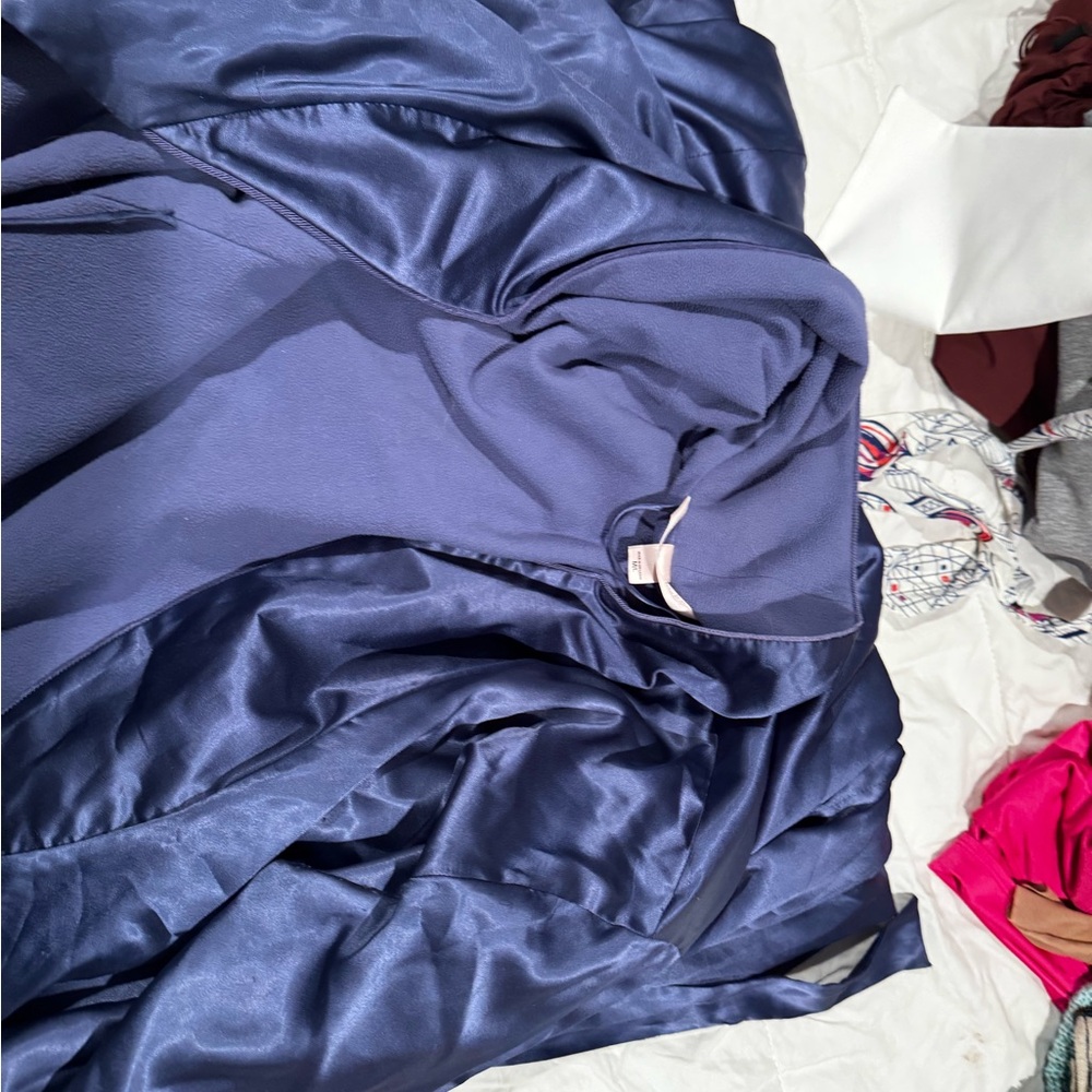 Victoria's Secret Blue Robe Satin